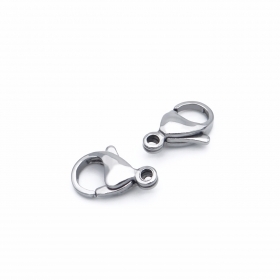 25PCS Stainless steel Trigger lobster clasp 12mm