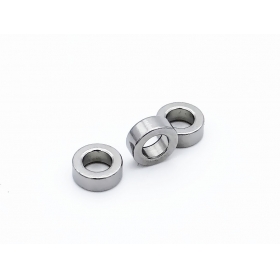 100PCS 5x2MM Stainless steel Ring round Beads