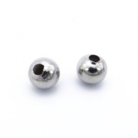 100PCS 8.0MM Stainless steel Round Beads