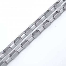 10 meters Stainless Steel Venitian Box Chain 3.5x6mm