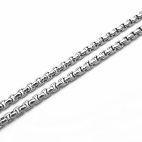 10 meters Stainless steel 304 Round box chain 2x2mm link