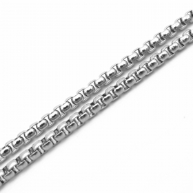 10 meters Stainless steel Round box chain 2.5x2.5mm link