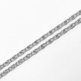 10 meters Stainless Steel scroll Chain 2x5mm link