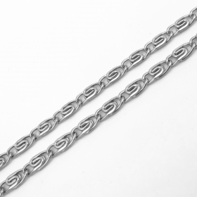 10 meters Stainless Steel scroll Chain 2.8x7mm link