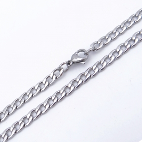 10PCS/lot Inox Curb chain 1.0 wire, 4x5.9mm link, Necklace