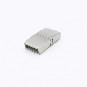 10PCS Stainless steel magnetic leather connector 22x12x5mm