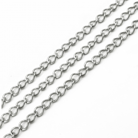 10 Meters Stainless steel Extension chain 2x3mm link