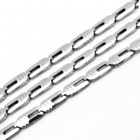 10 Meters 4x10mm Stainless steel fasion chain