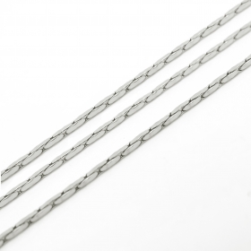 10 Meters Stainless steel 0.4mm fashion chain