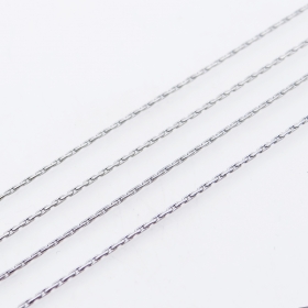 10 Meters Stainless steel 0.4mm jewellery fashion chain