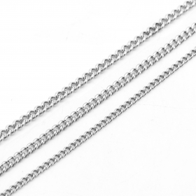 10 meters Stainless Steel Curb Chain 1.5x2mm link