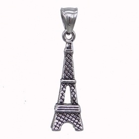 Stainless Steel Pendants tower 40x12mm