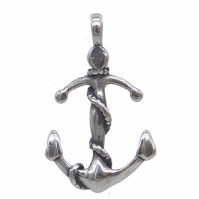 Stainless Steel Pendants Anchor charm 31x19mm
