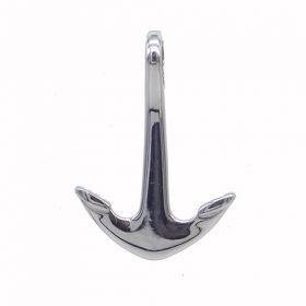 Stainless Steel Pendants Anchor charm 30x21mm