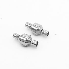5pcs stainless steel 4mm chian connector clasp