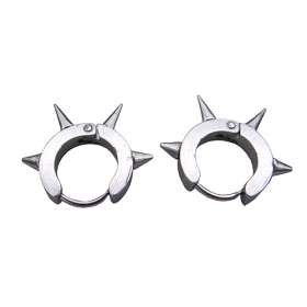 50PCS silver tone stainless steel stud earring jewellery DIY