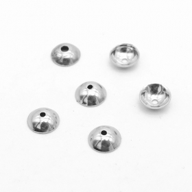 100pcs beadcap for beads stainless steel 304 jewelry finding