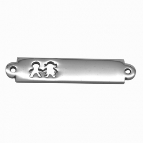 10pcs/lot stainless steel connector charms