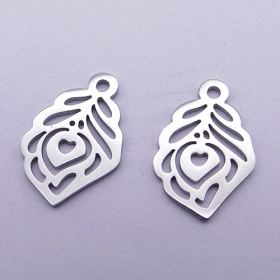 10pcs/lot stainless steel pendant charm for DIY jewellery
