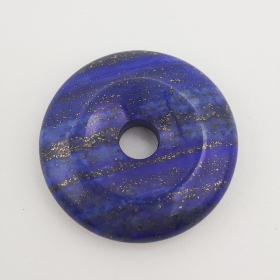 Lapis Lazuli Gemstone Pendants，Donut shape