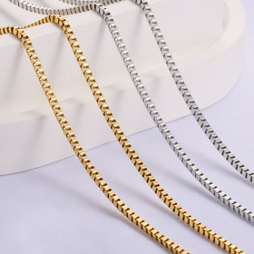 Stainless Steel Square Box Chain